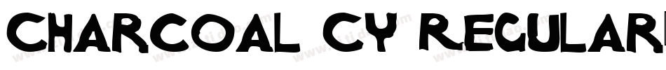 Charcoal CY Regular字体转换